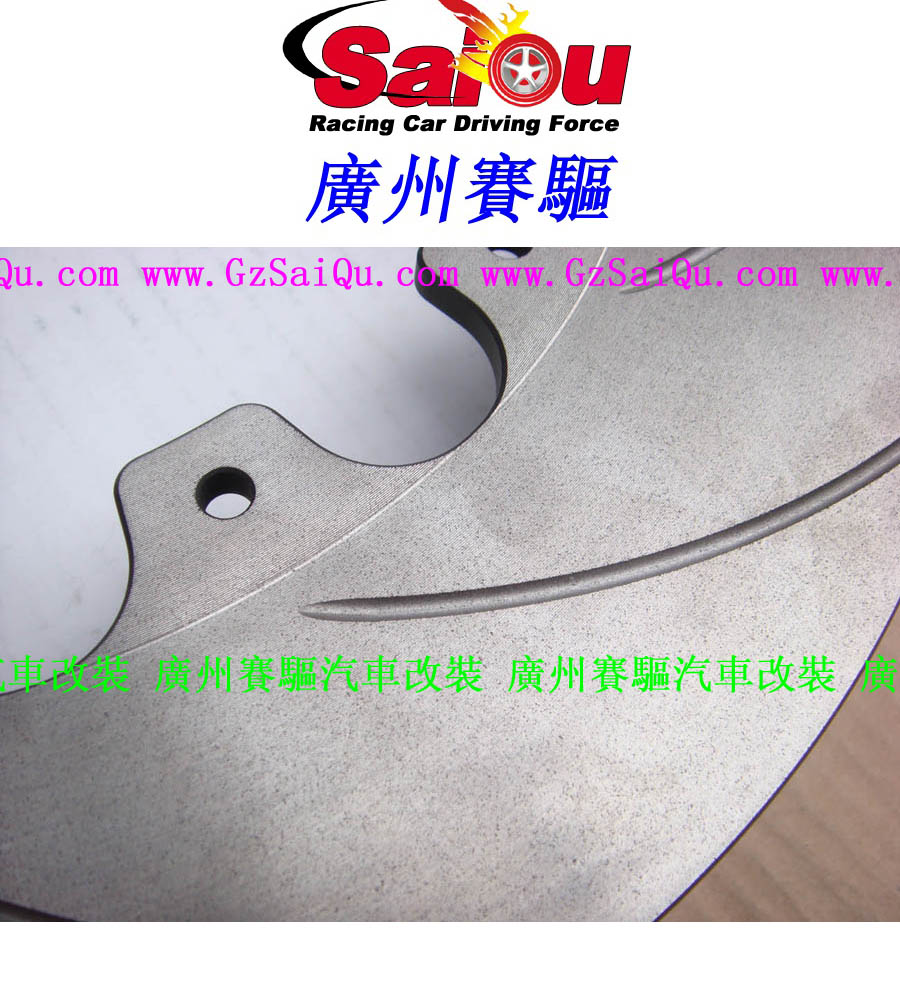 355MM DBA改裝剎車(chē)碟 高溫剎車(chē)盤(pán) 大六活塞卡鉗專(zhuān)用剎車(chē)盤(pán)