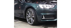 奧迪S4改裝AP9560剎車卡鉗，低調(diào)不失霸氣