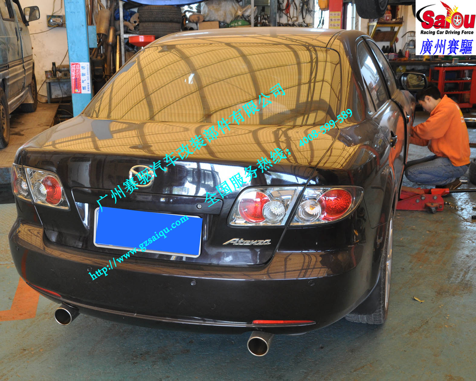改剎車工作在進(jìn)行中