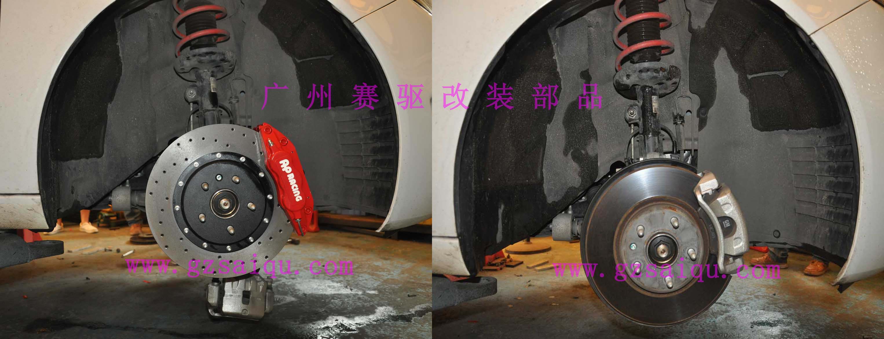 君威改裝AP7040剎車套裝  升級(jí)剎車AP大六活塞套裝  君威改裝六活塞剎車盤