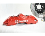 英菲尼迪G37剎車改裝brembo剎車大六活塞，進(jìn)口剎車配件