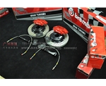 別克英朗專(zhuān)車(chē)專(zhuān)用BREMBO F40剎車(chē)套裝 英朗BREMBO 4活塞剎車(chē)鮑魚(yú)